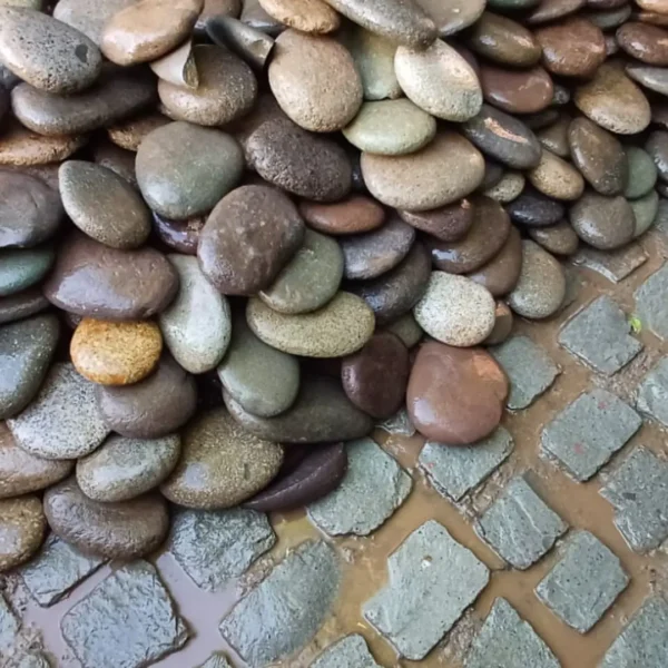 Piedra Plana o Lenteja Deco Oriente